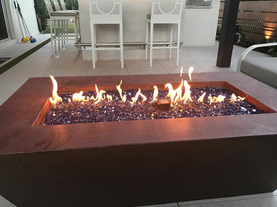 Outdoor Copper Fire Pit, Copper Fire Pits Outdoors
