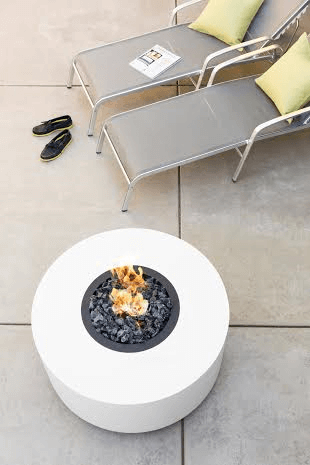 cylinder fire pit