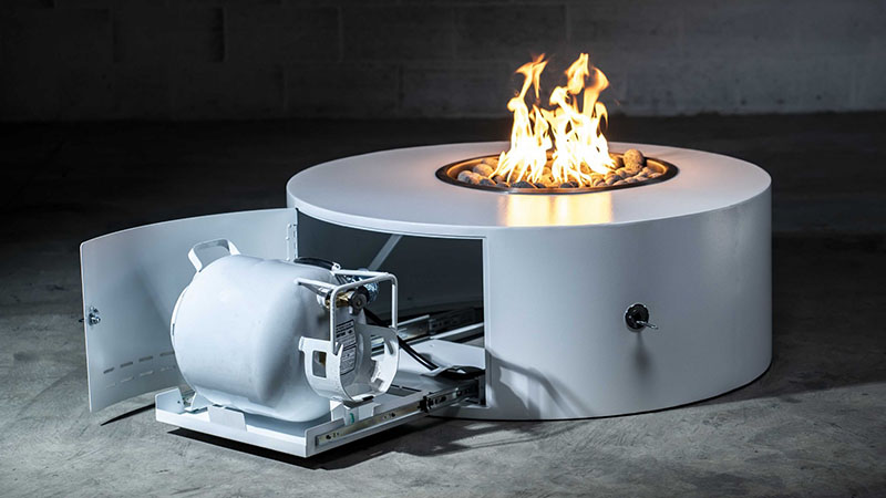 Is A Propane Tank Fire Pit Right, Steel Propane Fire Pit Table