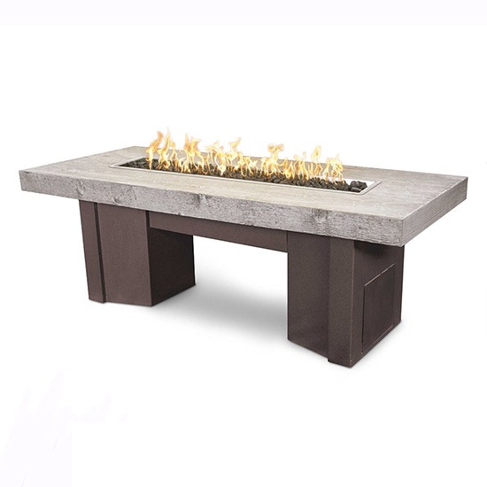 Alamenda Concrete Fire Pit Table 