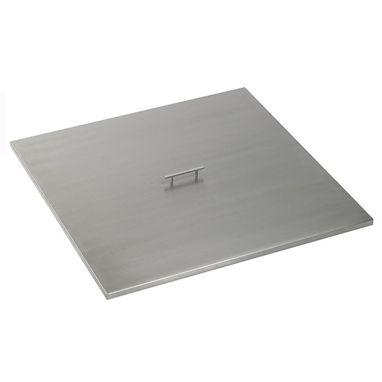 Square Stainless Steel Fire Pit Lid