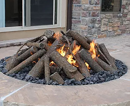 Crossfire Burner Kit, What To Fill A Gas Fire Pit With