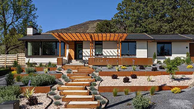 Corten Steel Metal Edging Planters 